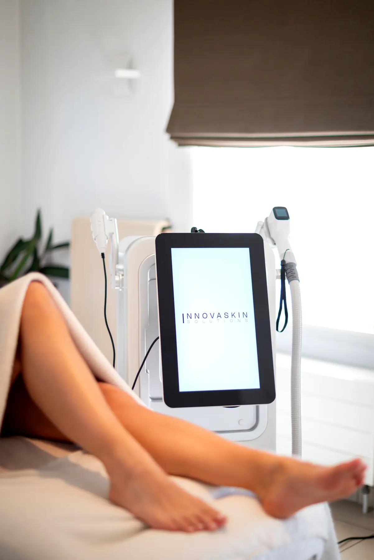 ClearWave Ultra 4 in actie in de behandelruimte